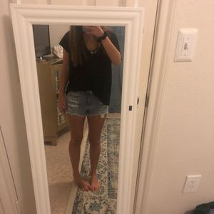 American Eagle blue jean shorts